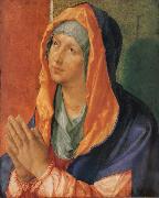 Albrecht Durer The Virgin in Prayer Sweden oil painting artist